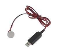 Riiichflowshop Câble de Charge de Batterie USB vers 3 V 200 cm Remplacement de la Batterie 3 V pour Produit de Pile Bouton