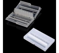 Riiichflowshop Foret à Ongles 10 Trous pour boîtier en Plastique boîte de Rangement Vide Fraises Holde Plastique