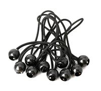 Riiichflowshop Lot de 10 Attaches élastiques à Clip pour Attacher des Manches à air des Drapeaux aux poteaux en Plastique