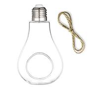 Riiichflowshop Plante Suspendue en Verre extérieur en Forme d'ampoule pour Succulente Tillandsia et Support Cadeau pour Le Verre à la Maison