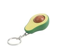 Riiichflowshop Porte-clés Anti-Stress en Forme d'avocat Porte-clés en Perles de Massage en Forme d'avocat Jouet Amusant Porte-clés Anti-Stress en Forme d'avocat Convient à Tous Les âges