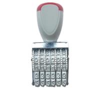 Riiichflowshop Tampon en caoutchouc, date de ligne 6 chiffres ou 8 chiffres, tampon en caoutchouc, tampon de scrapbooking, date tampon, tampon rotatif pour bureau