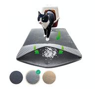 riijk Tapis de litière pour Chat pour Le bac à litière - Tapis pour litière a Chat - Imperméable - XXL 75 x 58 cm