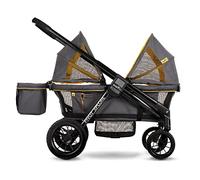 RIIMUHIR Evenflo Pivot Xplore Double Stroller Wagon, All-Terrain, Adventurer Gray