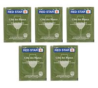 RIIMUHIR Red Star Cote des Blancs Wine Yeast - Pack of 5 - North Mountain Supply Fresh Yeast