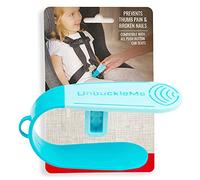 RIIMUHIR UnbuckleMe Car Seat Buckle Release Tool - As Seen on Shark Tank - Makes it Easy to Unbuckle a Child's Car Seat - Easy Tool for Parents, Grandparents & Older Children (1 Pack, Aqua)