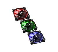 Thermaltake Riing 12 RGB Sync 3 Pack Ventilateur pour PC noir, RVB (l x H x P) 120 x 120 x 25 mm ave