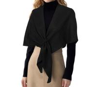 RIIQIICHY Chale Noir Grosse Echarpe Femme Hiver Chaud Etole Femme Chic Mariage Écharpe Châle Hiver