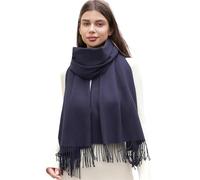 RIIQIICHY Echarpe Femme Hiver Echarpes et Foulards Marine Écharpe Chaud Grosse Cachemire Chale Etole Pashmina