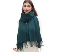 RIIQIICHY Echarpe Femme Hiver Echarpes et Foulards Vert Écharpe Chaud Grosse Cachemire Chale Etole Pashmina