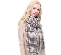 RIIQIICHY Echarpe Plaid Femme Echarpes et Foulards Hiver Chaud Grosse Écharpe Cachemire Chale Pashmina Etole