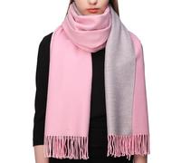 RIIQIICHY Echarpe Rose Femme Hiver Chaud Chale Grosse Echarpes Femme Grande Pashmina Cadeau Femme Anniversaire Noel