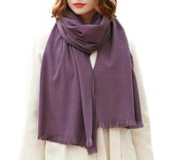RIIQIICHY Pashmina Châle Écharpe Femme Etole Mariage Hiver 11-violet Foulard Grandes