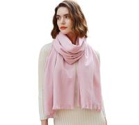 RIIQIICHY Pashmina Châle Écharpe Femme Etole Mariage Hiver Rose-15 Foulard Grandes