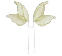 Riismen Ailes De Fée Papillon Éthérées Avec Bordure Led Lumineuses Et Bretelles Autonœud Pour Bals Masqués De Soirée Et Événements De Fête Bébé Green B Taille unique