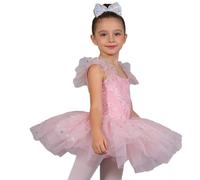 Riismen Robe Danse pour Mädchen Enfant pour Spectacle pour Fête pour Ballet pour Tenue Formelle pour Festival pour Costume Vacances