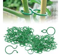 Riisoyu 200 pièces Plant Clamp Fix, Pinces de Plantes Fixation de Clips Plastique grimpant Plant Clamp Plastique grimpant Plant Clamp