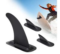 Riisoyu 3PCS Aileron de Surf Détachable, 9 Zoll Anti-Corrosion Ailerons de Planche Surf Renforcés en Nylon Ailerons de Planche de Surf Amovibles Aileron Paddle pour Paddle Board Longboards Surfboard