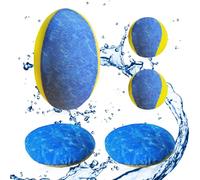 Riisoyu 5PCS Balle Rebondissante d'eau, Antidérapant Ballon de Plage Rebondissant Balle Rebondissante à l'eau Balles à Eau Réutilisables de Sports pour Enfants Adultes Piscine Plage