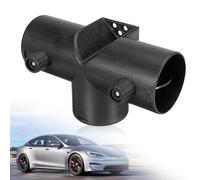 Riisoyu 75mm Conduit d'air de Chauffage, Tuyau Coudé en T Voiture Forme T Raccord D'échappement 3 Voies Tube Tuyau Conduit D'évent Voiture Isolations Accessoire pour Chauffage de Stationnement Diesel