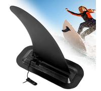 Riisoyu Aileron de Surf Détachable, 9 Pouces Anti-Corrosion Ailerons de Planche Surf Renforcés en Nylon Ailerons de Planche de Surf Amovibles Aileron Paddle pour Paddle Board Longboards Surfboard