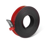 Riisoyu Bande Caoutchouc Autocollante, 3.2m×25mm×3mm Tapis Caoutchouc Adhesive Feuille Néoprène Adhésif Plaque Profil Plein Solide Rouleau Rembourrage Tampons pour Bricolage Couverture D'étanchéité