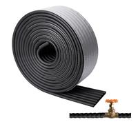 Riisoyu Bande d'isolation pour Tuyau en Mousse, Tuyau Housse de Protection avec Dos Adhésif Enveloppe d'isolation de Tuyau Protection Contre le Gel Étanche Réduction du Bruit d'extérieu et d'intérieur