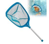 Riisoyu Épuisette de Piscine, Filet de Piscine avec poignée Filet De Nettoyage D'Étang pour Piscine Filet D'Écumoire De Piscine Filet à Mailles Ultra Fines pour Piscine, Spa, Source Chaude
