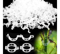 Riisoyu Plante Clips en Plastique, 250 Réutilisables Pinces pour Attacher Les Vigne et Fleurs de Jardin Clips de Vigne Vigne Clipsplant Robuste Clips Support Tomates Poivrons Plantes Grimpantes