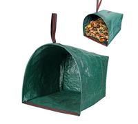 Riisoyu Sacs de Jardin, 150L Sac Dechets Verts de Jardin avec Poignées Pour Feuilles Déchets Débris Imperméable Sacs Poubelle de Jardin Réutilisables Sac déchet en PP durable Résistant à la Corrosion