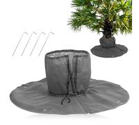 Riisoyu Voile D'hivernage Plante, Housse Hivernage pour Plantes Housse de Protection Plante Bâche Protection Arbustes Couverture Sac Vegetaux Housse D'hivernage pour Plantes Jusqu'à 30 cm de Diamètre