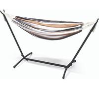 Rijoka Hamac avec Support - Capacité de Charge 150kg - 275x100x110cm