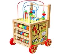 Trotteur en bois pour bébé - 33 x 33 x 47 cm