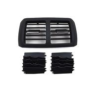RijPex Couvercle de panneau de ventilation AC for grille de climatisation arrière centrale gauche droite de voiture compatible avec Mercedes W251 R300 R320 R350 R400 R500 2006-2009 (Color : Rear Blac