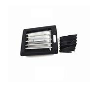 RijPex Grille d'aération chromée for climatiseur, couvercle de panneau de sortie de vent AC compatible avec Mercedes W251 R300 R320 R350 R400 R500 2009-2018 (Color : Left Black)