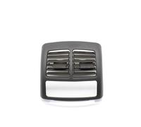 RijPex Panneau de grille d'aération for climatiseur arrière de voiture, roue à roulettes de base compatible avec Mercedes classe E W211 E200 E230 E300 E350 (Color : Dark Gray-Panel)