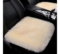 RIKCAT Auto Coussin Voiture Siege pour Citroen AMI 2020-2023, Chaud Housse Super Doux Confort Respirant Protection pour Soulager la Pression Antidérapant Accessoires,Beige