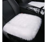 RIKCAT Auto Coussin Voiture Siege pour Citroen AMI 2020-2023, Chaud Housse Super Doux Confort Respirant Protection pour Soulager la Pression Antidérapant Accessoires,White