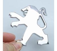 RIKCAT Auto Emblème du Logo Badge pour Peugeot Partner Tepee, Capot Avant Arrière Emblème Autocollant Ornements Emblème Accessoires de Voiture,B-2