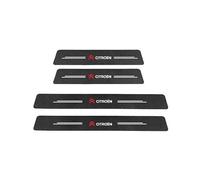 RIKCAT Protection Seuil de Porte de Voiture pour Citroen e-Mehari, Autocollant de Seuil en Fibre de Carbone Anti-Rayure Plinthes pour Auto Pédale Accessoires Décoratif,4PCS