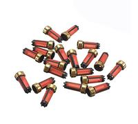 RIKEL 20 PièCes MD619962 Voiture Essence Injecteur de Carburant Mini Filtre Adapté pour Automobile des PièCes de Rechange 14X6X3Mm