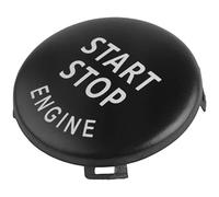 RIKEL Bouton De Démarrage Bouton D'Arrêt Bouton Moteur Couvercle Commutateur D'Allumage Remplacement pour X1 X3 X5 X6 Z4 Série 1 3 5 (E87, E90 / E91 / E92 / E93, E60) (Noir)