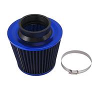 RIKEL Filtre À Air - Filtre À Air Universel Voiture Véhicule Induction Kit Haute Puissancer Bleu Finition Sport