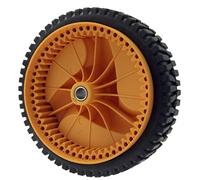 RIKEL Lot de 2 Roues de Tondeuse à Gazon de 196 Mm pour Husqvarnaa 5324025-67, 5324029-36, 532402567, 532402936