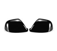 RIKEL Noir Brillant Couvre RéTroviseur LatéRal de Voiture Capuchons de Coque de Remplacement pour- Transporter T5 T5.1 T6 2010-2019