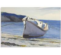 Rikin Liuff E-dward Hopper Poster《Coast Guard Boat》 Canvas Wall Art E-dward Hopper Prints Retro Painting for Office Wall Decor Picture 40x55cmx1 Unframed