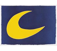 Rikin Liuff Peinture abstraite de Joan Miró《The Sun City》Affiche et estampes Vintage Œuvres murales Joan Miró pour salon Décoration 40x60cmx1 sans cadre