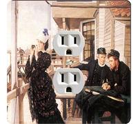 Rikki Knight 3689 Outlet Plaque de sortie Motif James Tissot Art La fille du maître