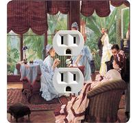 Rikki Knight 3699 Outlet Plaque de sortie James Tissot Art au design inégalé