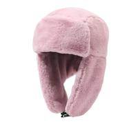 Rikuuui Winter Ear Protection Hat, Windproof Plush Rabbit Fur Cap | Premium faux rabbit fur offers superior warmth, windproof performance for winter activities, fits for outdoor commuters